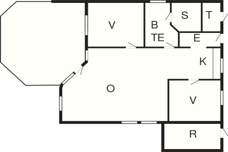 6 Person Holiday Home In Gelting Eksteriør billede